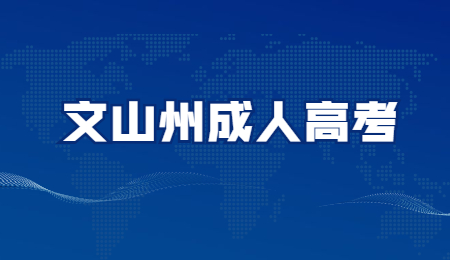 文山州函授成人高考报名条件?