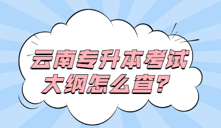 云南专升本 云南专升本考试大纲