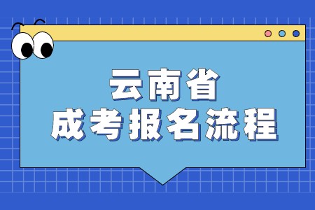 云南省成考报名流程