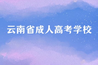 云南省成人高考学校