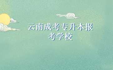云南成考专升本