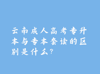 云南成考网 云南成人高考专升本
