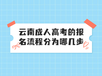 云南成考报名流程