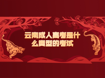 云南成人高考考试类型