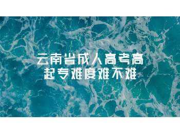 云南省成人高考高起专