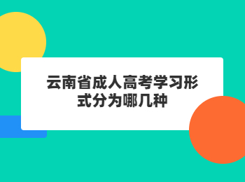 云南省成人高考学习形式